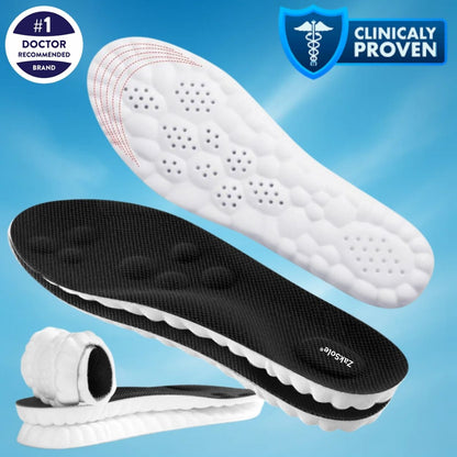 Black 4D Cloud Cushion Insoles