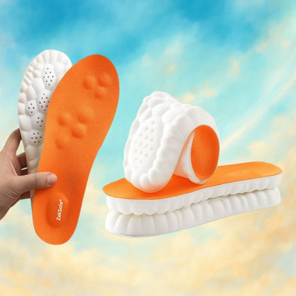 Orange Cushioned All Day Standing Insoles