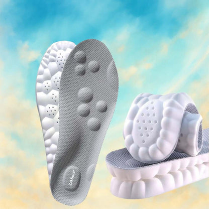Grey 4D Cloud Cushion Insoles