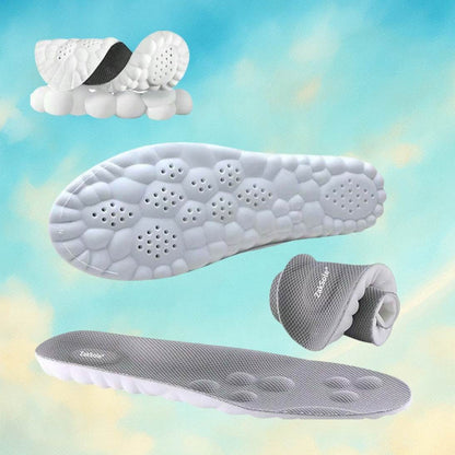 Grey 4D Cloud Cushion Insoles