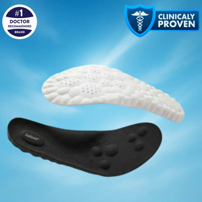 Black 4D Cloud Cushion Insoles