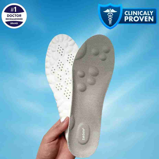 Grey 4D Cloud Cushion Insoles
