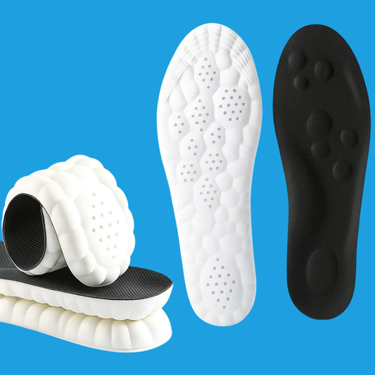 Black Super Soft Running Insoles