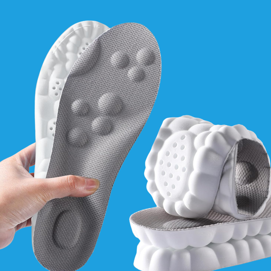 Grey Super Soft Running Insoles