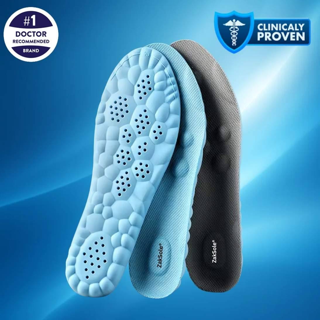 Blue Everyday Arch Support Insoles