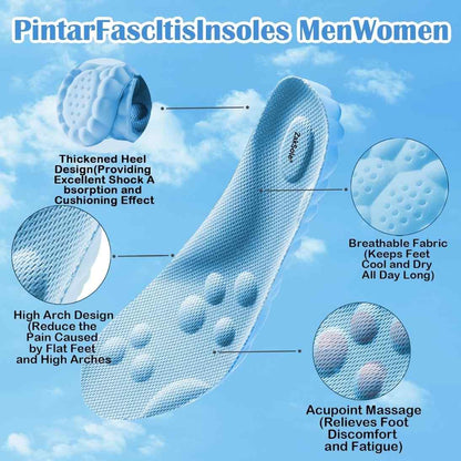 Blue Everyday Arch Support Insoles